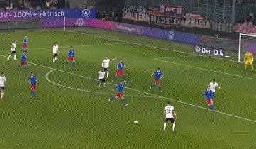 开云体育-【世预赛】穆勒+萨内双响 罗伊斯1射2传 德国9比0胜